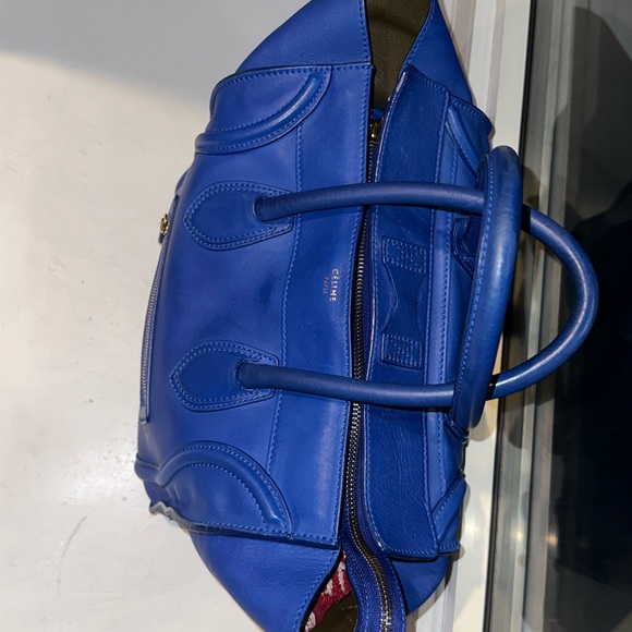 Celine Blue Tote Bag 1500$ - Picture 7 of 16